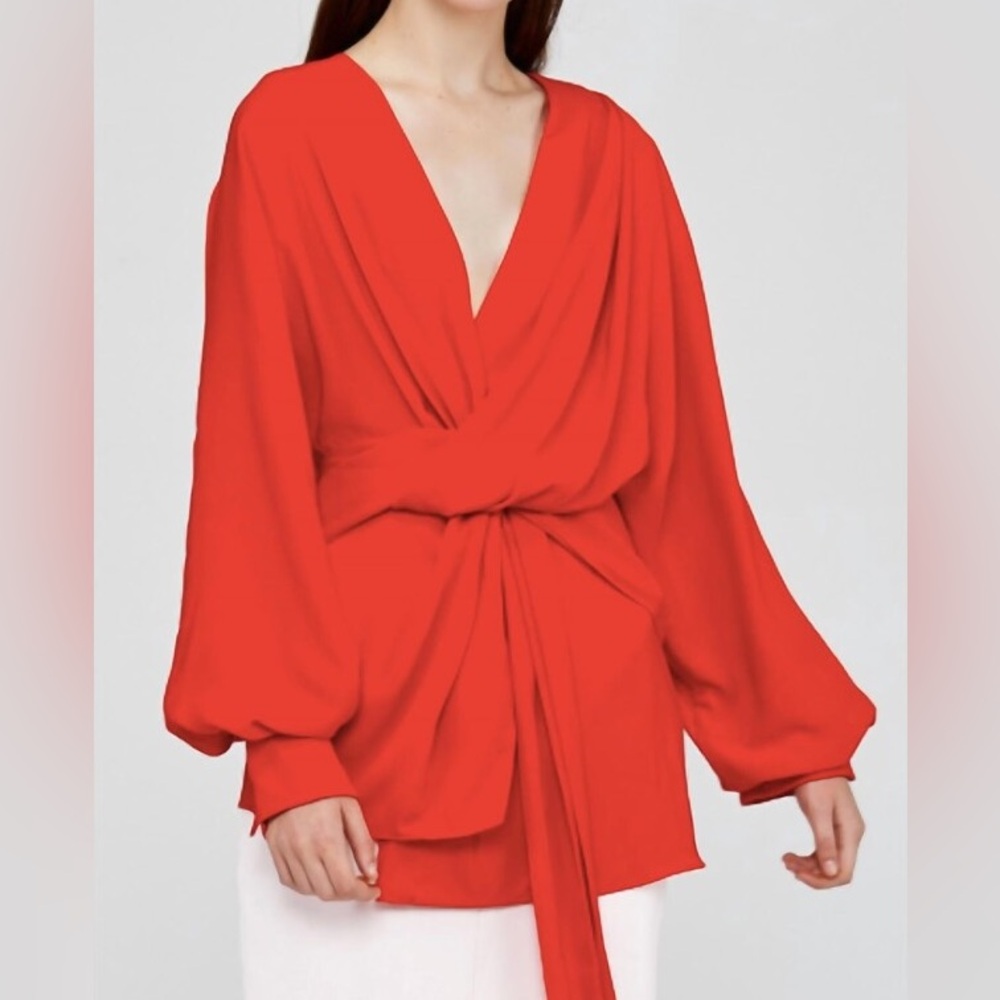 Acler Jenkins Twist Blouse